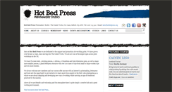 Desktop Screenshot of hotbedpress.org