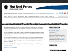 Tablet Screenshot of hotbedpress.org